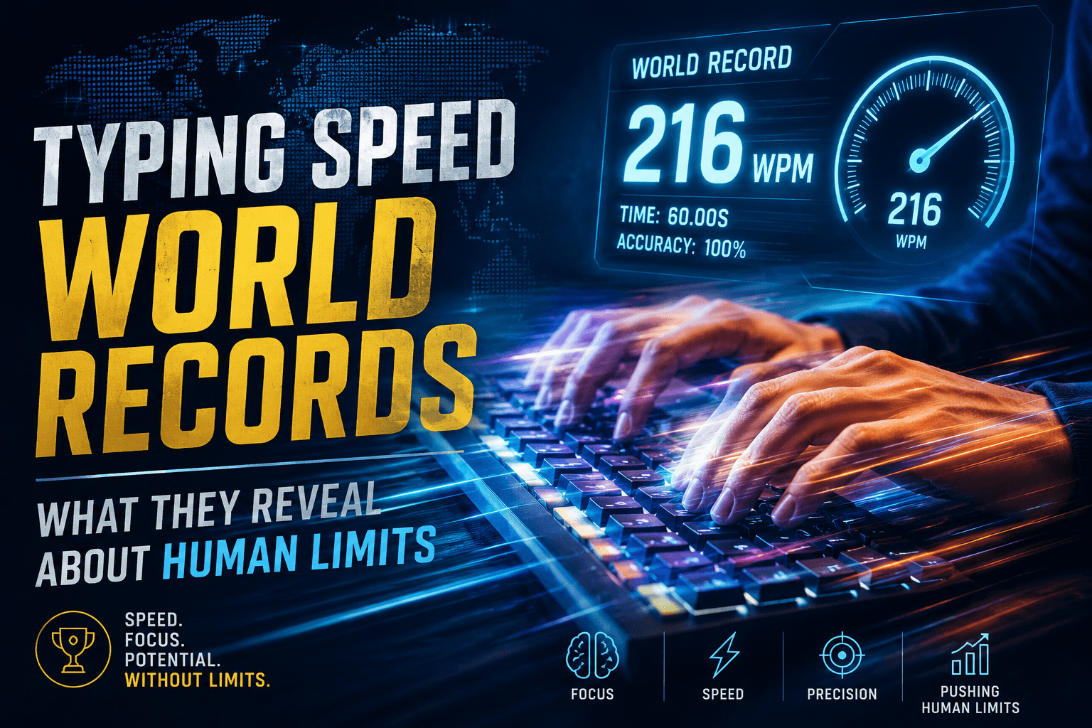 Typing Speed World Records: What They Reveal About Human Limits