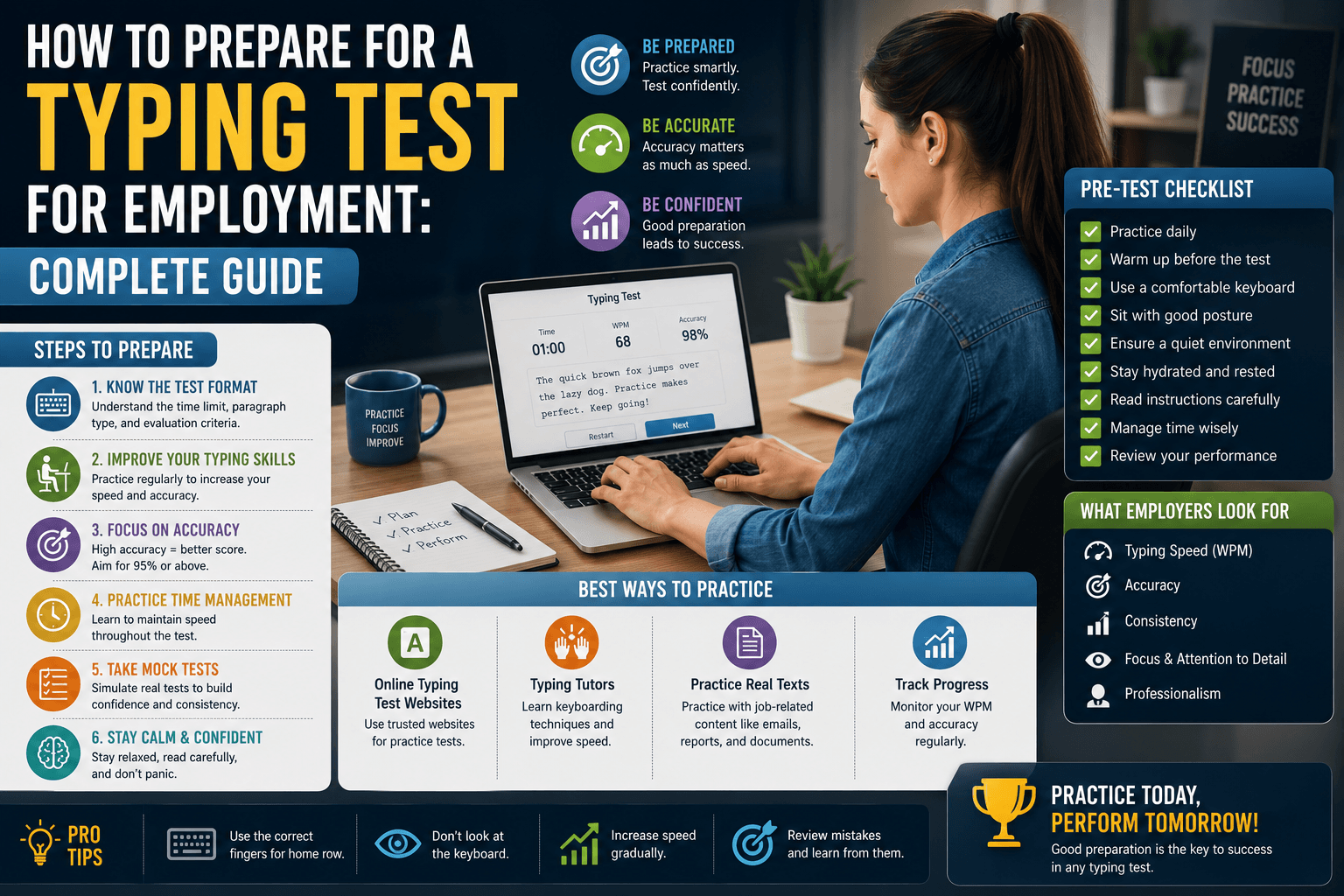 How to Prepare for a Typing Test for Employment: Complete Guide