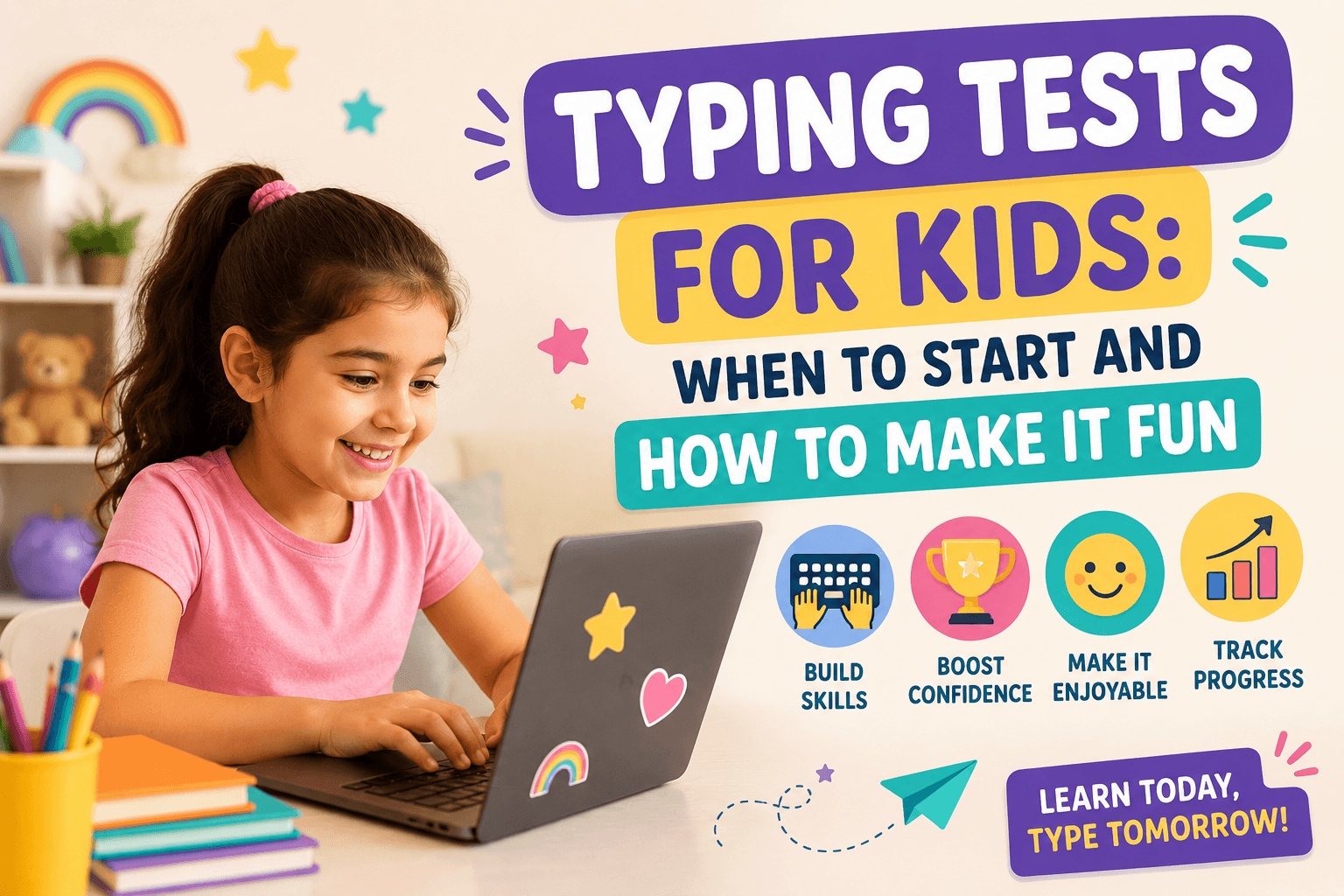 Typing Tests for Kids: When to Start and How to Make It Fun