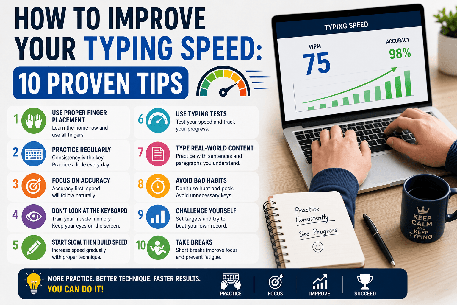 How to Improve Your Typing Speed: 10 Proven Tips