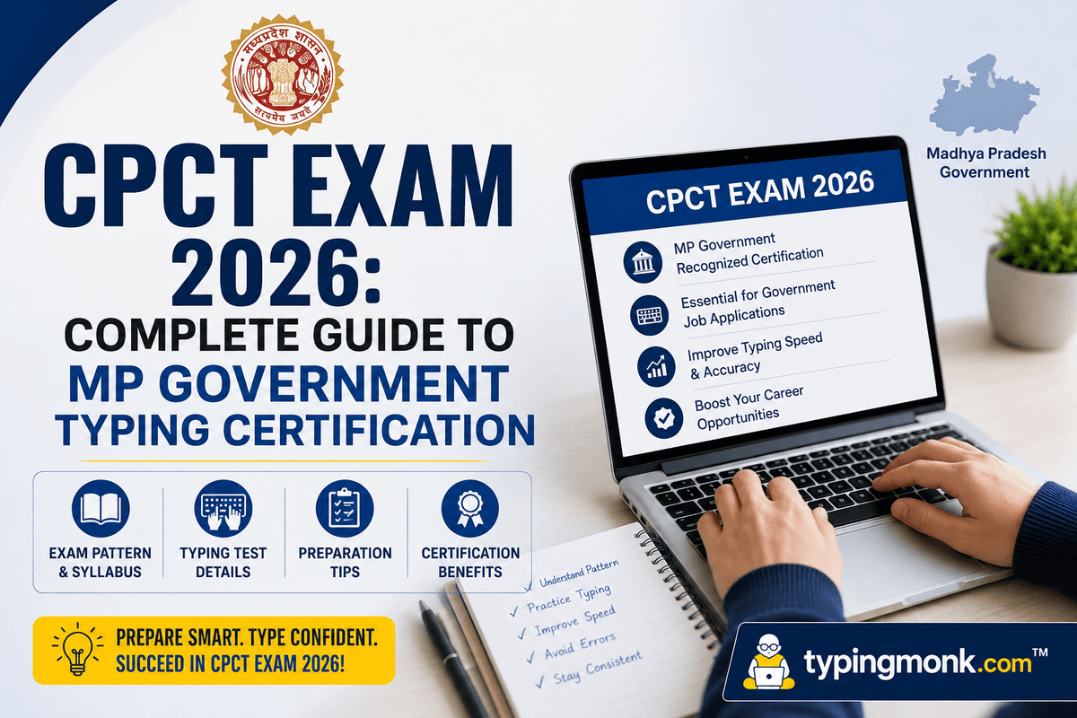 CPCT Exam 2026: Complete Guide to MP Government Typing Certification ...